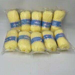 Lollipop Soft Yellow Yarn Pack